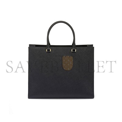 PRADA MEDIUM SAFFIANO LEATHER TOTE BAG 1BA337 (28*22*9cm) PRADA MEDIUM SAFFIANO LEATHER TOTE BAG 1BA337 (28*22*9cm)